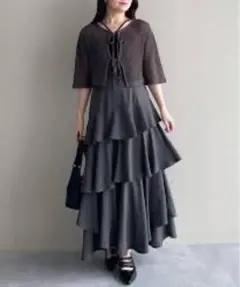 mysty woman アシメティアードスカート