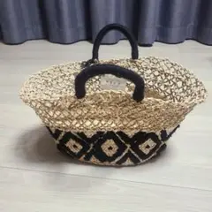 ケッシュルエッセンシャル、かごバッグ、マルシェバック