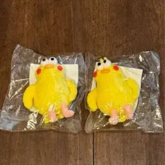 新品未使用 ドコモ ポインコ ストラップ 未開封 ポインコ兄弟 ぬいぐるみ
