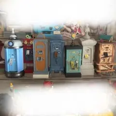 ディズニー　ファストパス発券機　フィギュアコレクションセット