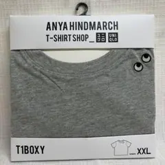 新品未使用 ユニクロ T1BOXY ボクシーT グレー 2XL ②