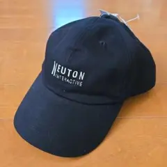 「NEUTON INTERACTIVE」 キャップ 黒 58cm