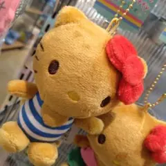即購入可、新品未使用タグ付き、サンリオ、ハローキティ、ぬいぐるみ、キーホルダー