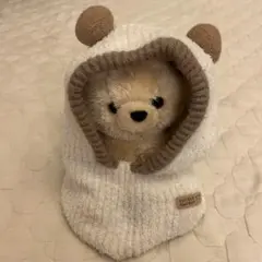 クマ耳ニット帽　バラクラバ　ベビーバラクラバ　キッズバラクラバ　くま耳バラクラバ