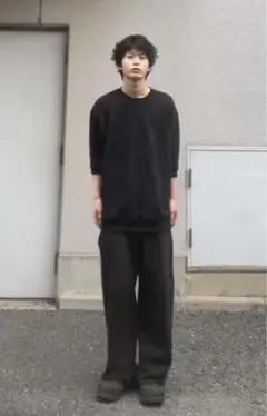 傑さん着用　sunset スウェットパンツ　size2 サンセット　ブラック