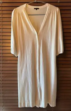 TO BE CHIC トゥービーシック　ロングカーディガン 40 ※紐なし