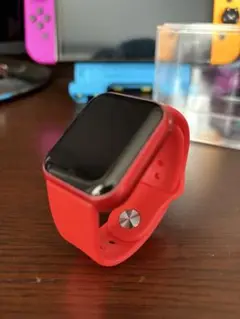 最新スマートウォッチレッド