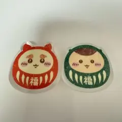 ちいかわ もぐもぐ本舗 川越 だるまなゆらゆらアクリルスタンド シーサー　くり