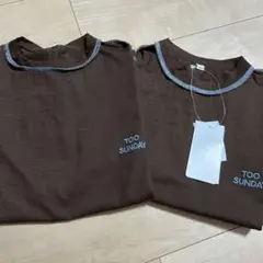 しまむら　TOOSUNDAY 半袖Tシャツ お揃い