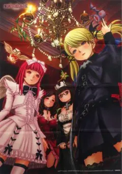 未開封 デススマイルズ Ⅰ・Ⅱ 楽天ブックス購入特典 B2布ポスター
