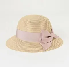 【最終価格】kate spade 麦わら帽子 46-48cm ストローハット