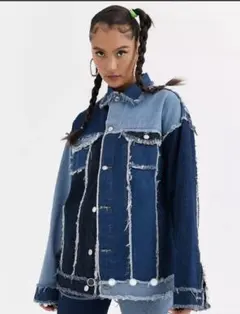 Jaded London Denim Patchworセットアップ