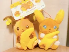ポケモンセンター にたものどうし ライチュウ アローラライチュウ ぬいぐるみ