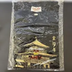 金閣寺刺繍Tシャツ Lサイズ 黒