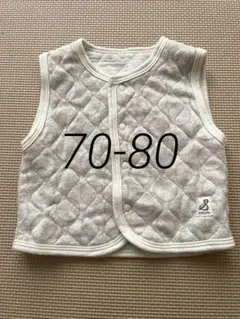 stample 綿100%ベスト 日本製 70-80