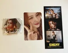 TWICE ENEMY サナ　トレカ　限定特典　アクリルミラーステッカー