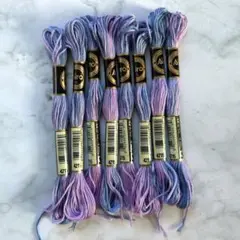 刺繍糸 グラデーション 8本