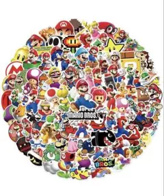 スーパーマリオステッカー100枚