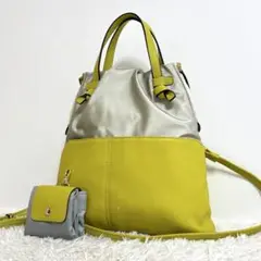 【極美品】 ペレボルサ 4WAYショルダーバッグ エコバッグ付 ハンドバッグ