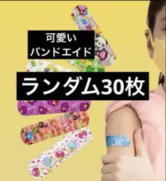 カワイイバンドエイド 30枚ランダム お楽しみ お花 動物 大人カワイイ