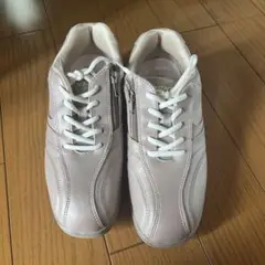 DUNLOP REFINE ピンク スニーカー　レディース　靴　24.0センチ