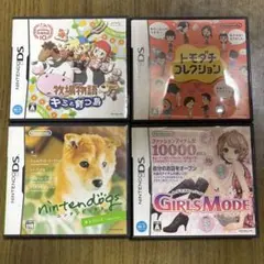 ニンテンドーDS ソフトセット 4本