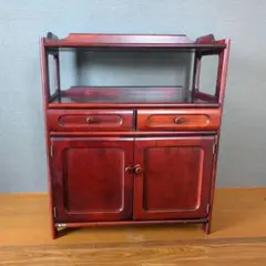 【特価】karimoku オールドカリモク キャビネット 電話台 花台 FAX台