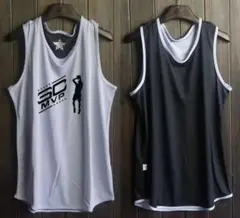 新品未開封 XXXL ステフィンカリー 灰黒タンクトップ NBA