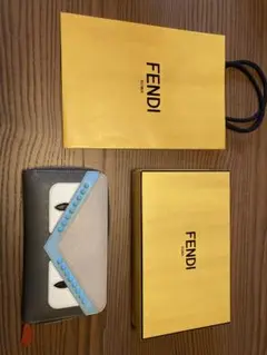 フェンディ FENDI バグズモンスター 長財布