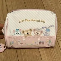 ダッフィー＆フレンズ　かくれんぼポーチ　東京ディズニーシー