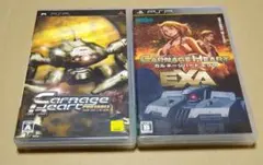 カルネージハート ポータブル カルネージハート エクサ PSP 2点セット