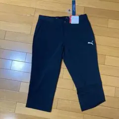 【未使用品】プーマ ゴルフ ストレッチ　クォーターレングス ブラック M