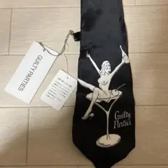 ワコマリア ネクタイ 黒 タグ付き
