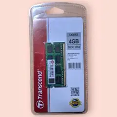 【匿名配送】Transcend 4GB DDR3 JM1600KSN-4G