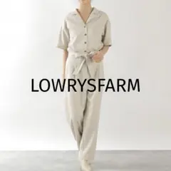 LOWRYS FARM アサチョウジャンプスーツ オールインワン サロペット