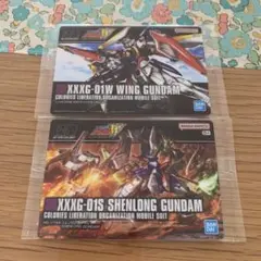 ガンダム　ガンプラパッケージアートグミ２　ウイングガンダム　シェンロンガンダム