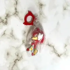 ナックルズ　バックパックハンガー　キーホルダー　ソニック・ザ・ヘッジホッグ