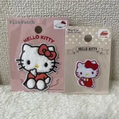 サンリオ キティーちゃん ワッペン　2種セット