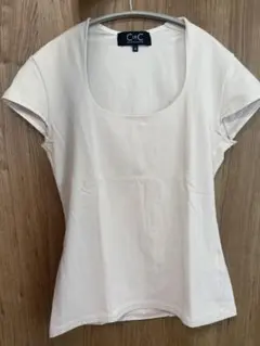 クードシャンス　COUP DE CHANCE アイボリー Tシャツ 38