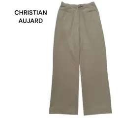 CHRISTIAN AUJARD ☆ロングワイドパンツ　シンプル　スラックス