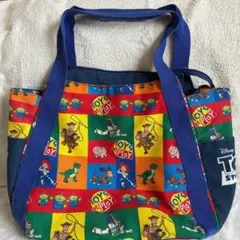 バッグ　 トイストーリー　 青　ブルー