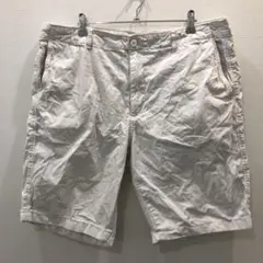 J261 UNIQLO ホワイト ショートパンツ XL