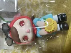 女の子フィギュアとフラワーキャラクターセット