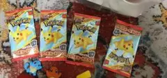 ポケモンカード　4パック未開封マクドナルドハッピーセット