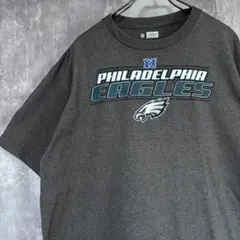 NFL PHILADELPHIA EAGLES Tシャツ グレー　XL