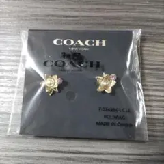 COACH ピアス ワイルドフラワー