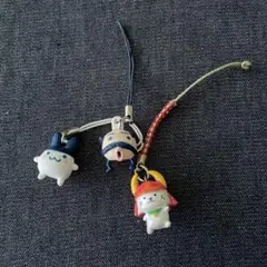 キャラクター ストラップ 3点セット