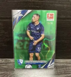 トレーディングカード　topps Chrome ヴィッテク　ボーフム　99シリ