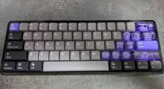 Nuphy Air 60HE ロープロファイルキーボード　塗装済