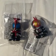 仮面ライダーまちぼうけ、カブトとファイズ2体
